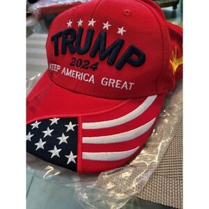 Trump 2024 Hat, Donald Trump 2024 MAGA Hat Embroidery Adjustable Keep America Gr